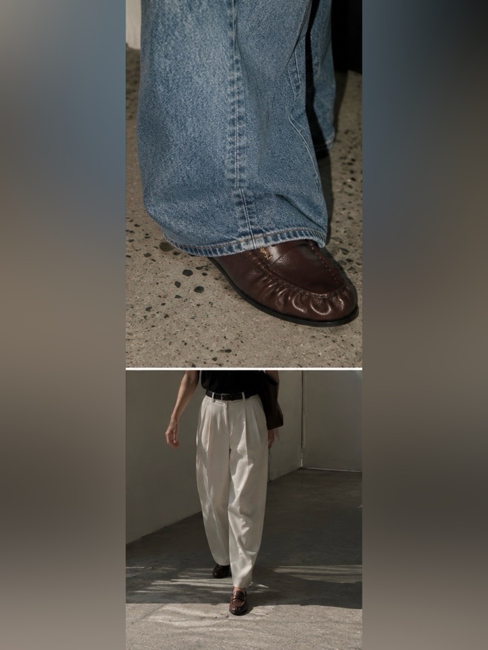 Saint Laurent Le Loafer in Paris Brown - Picture 15 of 16